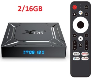 GMB-X96 M200 2/16GB smart TV box S905X5M quad ARM G310V2, 2x4K 2.4&5G, 1000M, BT, Android 14 - Img 8