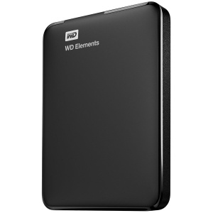 HDD External WD Elements Portable (2.5”, 4TB, USB 3.0) WDBU6Y0040BBK-WESN