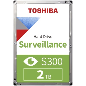 HDD Video Surveillance TOSHIBA S300 2TB SMR, 3.5'', 128MB, 5400RPM, SATA, TBW: 180 HDWT720UZSVA - Img 2