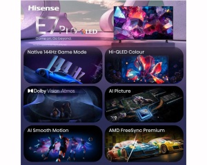 HISENSE 65 inča 65E7S PRO Hi-QLED 4K UHD Smart TV - Img 3
