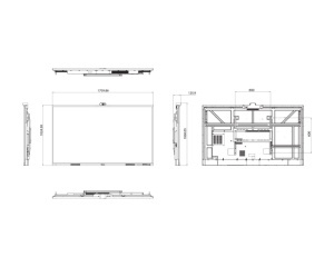HISENSE 75 inča 75WM6FE 4K UHD LED 400 nita Interactive Display sa kamerom - Img 2