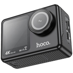 hoco. Sportska kamera, 1.3"/ 2" IPS LCD, 4K UHD, WiFi, microSD - DV101 - Img 3