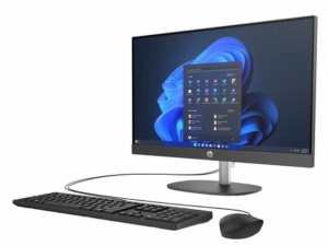 HP consumer HP All-in-One 24-cr0000nh,AMD ,16GB DDR4-3200 RAM,512GB PCIe NVMe M.2 SSD,23.8" IPS AG FHD 1920x1080,,510SP White Wireless Kbd+Mouse,1 USB-C 3.1,2 USB-A 3.1,2 USB-A 2.0,HDMI-out 1.4,RJ-45,BT 5.3,FreeD Ryzen 7 7730U Radeon Graphics 9V453EA