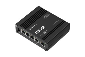 Industrijski switch Ethernet/POE/Gigabitni TSW100, Teltonika