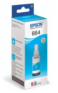 Ink Bottle Epson T6642 Cyan 70ml *