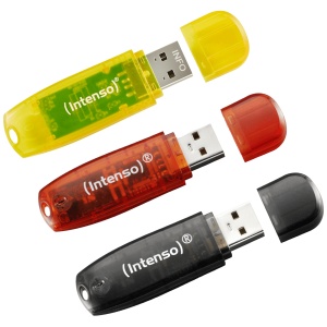 (Intenso) USB Flash drive 32GB Hi-Speed USB 2.0,Rainbow Line, 3 kom - USB2.0-32GB/Rainbow, 3 kom - Img 3