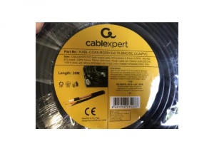 KABL-COAX-RG59+2X0.75-BNC/DC-30M gotov krimpovan kabl za video nadzor sa BNC+DC krajevima CCA 30m - Img 2