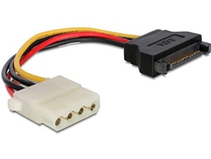 Kabl GEMBIRD SATA (male) to Molex (female) za napajanje 0.15m CC-SATA-PS-M *