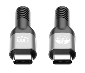 Kabl Manhattan 356374 USB-C M/M 3.1/8K/60Hz/Thunderbolt 4/40Gbps/PD/1m - Img 6