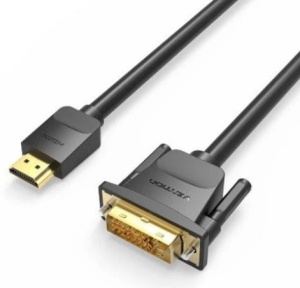Kabl Vention ABFBG HDMI-DVI M/M 1.5m - Img 1