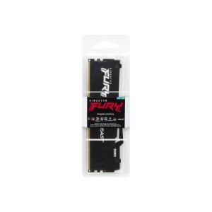 Kingston DDR5 32GB 6000MT/s [FURY BEAST RGB], Non-ECC UDIMM, CL36 1.35V, 288-Pin 2Rx8, Black, w/RGB Heatsink, XMP & EXPO KF560C36BBEA-32 *