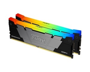 KINGSTON DIMM DDR4 64GB (2x32GB kit) 3200MT/s KF432C16RB2AK2/64 FURY Renegade Black RGB XMP - Img 2