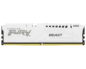 KINGSTON DIMM DDR5 32GB 6000MT/s KF560C36BWE-32 FURY Beast White EXPO - Img 1