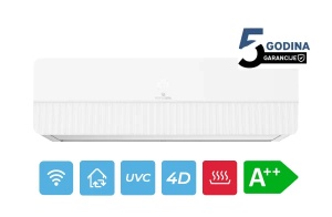 Klima uređaj PROFILOCOOL ICSD-12WIHUVC WHITE12000BTU A++ InverterWifi/GSJ/UVC/4D - Img 4