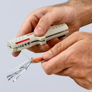 KNIPEX 16 65 125 SB alat za skidanje izolacije sa UTP kablova - Img 2