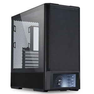 Kućište Lian Li LANCOOL 207 Digital 6" Ekran/MidTower,Crni/LAN207DX - Img 2