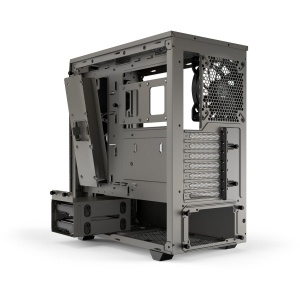 Kućište Midi be quiet! PURE BASE 500 mettalic grey Window - Img 3