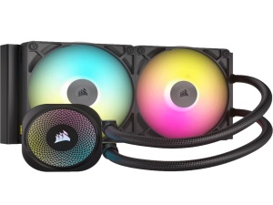Kuler za CPU CORSAIR iCUE LINK TITAN 280 RX/RGB/AIO/280mm/dual fan/vodeno hladenje/crna - Img 3