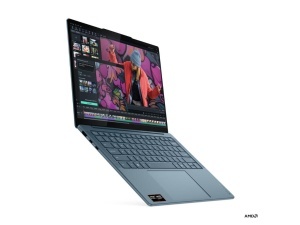 Laptop LENOVO Yoga Slim 7 14AKP10 Win11 Home/14" WUXGA OLED/Ryzen AI 5-340/16GB/512GB SSD/bkltSR/sma - Img 1