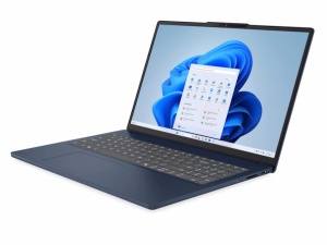 Lenovo IdeaPad Slim 3 16ARP10 (Cosmic Blue, Aluminium Top) 6-Core 4.45GHz/19MB 8GB (1xSoDOMM) DDR5 512GB-NVMe 16" WUXGA (1920x1200) IPS 300n AG FHD 1080p -Graphics WiFi6-AC HDMI SD-Rdr BT5.3 TPM USB-C/DP Backli Ryzen 5 7533HS Radeon 660M 83K8001WYA