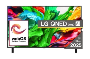 LG LG 55'' (139 cm) 4K HDR Smart QNED TV, 2025 (A) 55QNED85A3C