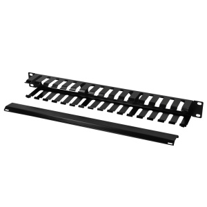 Logilink nosač kablova jednostrani 19"/1U, sa poklopcem - Img 3