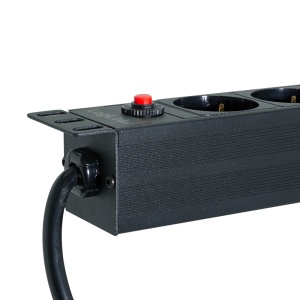 Logilink PDU 8 x šuko , 2x USB type C, prenaposna zaštita - Img 2