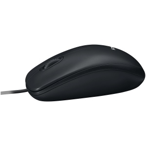 LOGITECH B100 Corded Mouse - BLACK - USB - B2B 910-003357 * - Img 4