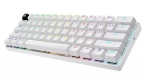 Logitech G PRO X 60 Lightspeed Gaming Keyboard (Tactile) US, White