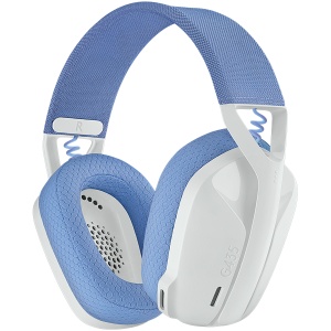 LOGITECH G435 LIGHTSPEED Wireless Gaming Headset - WHITE 981-001074 - Img 1