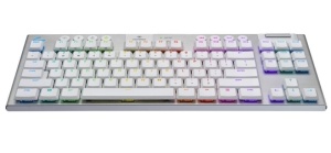 Logitech G915 Tenkeyless Lightspeed GL Tactile, Wireless Gaming Keyboard, White - Img 1