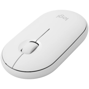 LOGITECH M350S Pebble 2 Bluetooth Mouse - TONAL WHITE 910-007013 * - Img 2