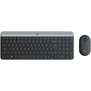 LOGITECH MK470 Slim Wireless Combo - GRAPHITE - US INT'L 920-009204