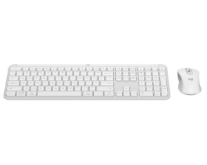 LOGITECH MK950 Wireless Desktop White US tastatura + miš - Img 2