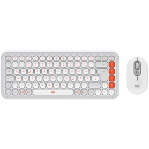 LOGITECH POP ICON COMBO - OFF WHITE - US INT'L - BT - INTNL-973 920-013141