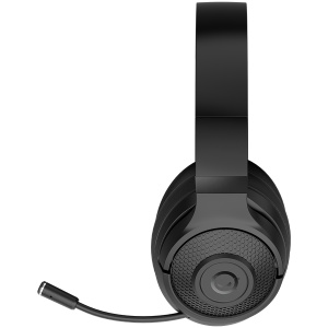 LORGAR Noah 500, Wireless Gaming headset with microphone, JL7006, BT 5.3, battery life up to 58 h (1000mAh), USB (C) charging cable (0.8m), 3.5 mm AUX cable (1.5m), size: 195*185*80mm, 0.24kg, black LRG-GHS500 - Img 2