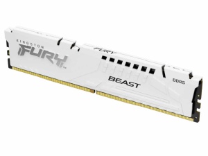 Memorija KINGSTON 32GB/DIMM/DDR5/5600MHz/CL40/FURY Beast White XMP