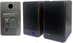 Microlab SOLO4 Aktivni drveni zvucnici 2.0 60W RMS (20W+10W)*2 4+0,75, Bluetooth, Optical, 2RCA - Img 2