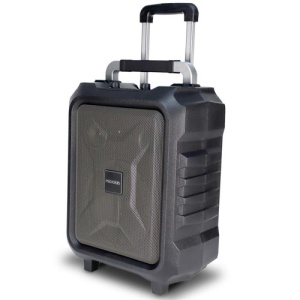 Microlab TL20 karaoke zvucnik 200W, Bluetooth, LED, 12V/4500mAh, Aux, USB, microSD, FM RADIO,Mic*2 - Img 5