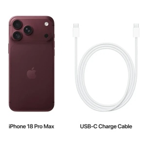 Mobilni telefon Apple Iphone 18 Pro Max 512GB Burgundy - Img 3