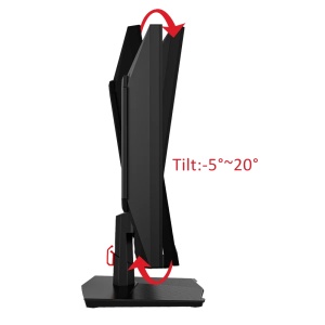 Monitor 24.5 Titan Army P2510G 1920x1080/FHD IPS/1ms/180Hz/HDMi/DP/HDR10/Tilt - Img 4