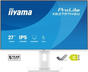 Monitor 27" Iiyama XB2797HSU-W1 IPS 1920x1080/120Hz/1ms/HDMI/DP/USB/pivot/zvucni