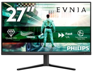 Monitor 27" Philips 27M2N3500NL/00 FastVA 2560x1440/180Hz/1ms/2xHDMI/DP - Img 1