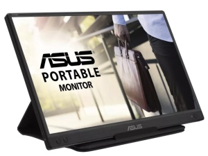 Monitor ASUS ZenScreen MB166C 15.6"/IPS/1920x1080/60Hz/5ms GtG/USB C/prenosni/crna*
