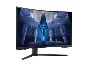 Monitor SAMSUNG LS32BG750NPXEN 32"/VA,zakrivljen/3840x2160/165Hz/1ms GtG/HDMIx2,DP,USB/freesync/crna - Img 4