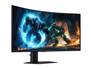 Monitor SAMSUNG LS40FG750EUXEN 40"/VA,zakrivljen/5120X2160/165Hz/1ms/HDMIx2,DP,USB/Freesync/crna - Img 2
