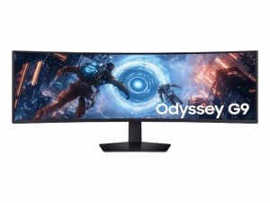 Monitor SAMSUNG LS49FG910EUXEN 49"/VA,zakrivljen,32:9/5120x1440/144Hz/1msGTG/HDMI,DP/freesync/crna - Img 2