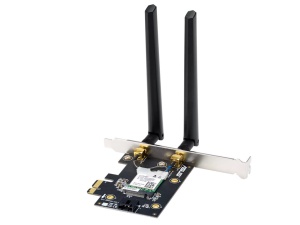 Mrežna kartica ASUS PCE-BE6500 WiFi 7/PCI-E /6GHz band, 4096-QAM/BT5.4, WPA3/2 antene - Img 4