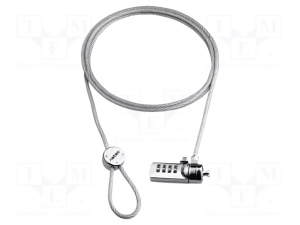 Natec LOBSTER CODE, Combination Lock, Cable 1.8m NZL-0226