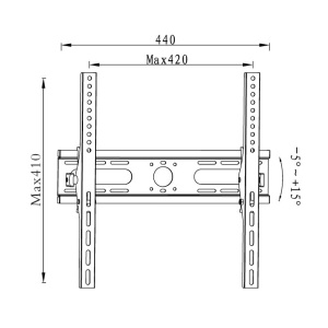 Nosač za TV tilt 01-160 32"- 58" - Img 2